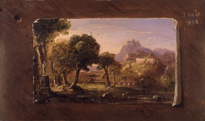 Study for Dream of Arcadia, 1838 by Thomas Cole